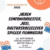 Jæren symfoniorkester, jusi, kulturskoleelever spiller filmmusikk 