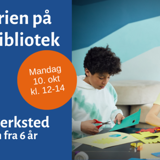 Høstferien på Klepp bibliotek
Hobbyverksted for barn fra 6 år
