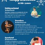 Vinterferien på Klepp bibliotek:
Lær indisk dans, hobbyverksted og syverksted Vinterferien på Klepp bibliotek:
Lær indisk dans, hobbyverksted og syverksted