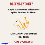 Desembertoner - kulturskolens blåseelever spiller 