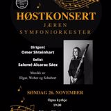 Høstkonsert med Jæren Symfoniorkester i Ogna kyrkje Høstkonsert med Jæren Symfoniorkester i Ogna kyrkje
