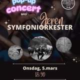 pop-up  konsert med Jæren symfoniorkester