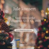 Julekonsert i Orre kirke